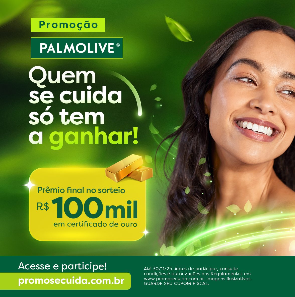 Promoção Palmolive quem cuida só tem a ganhar