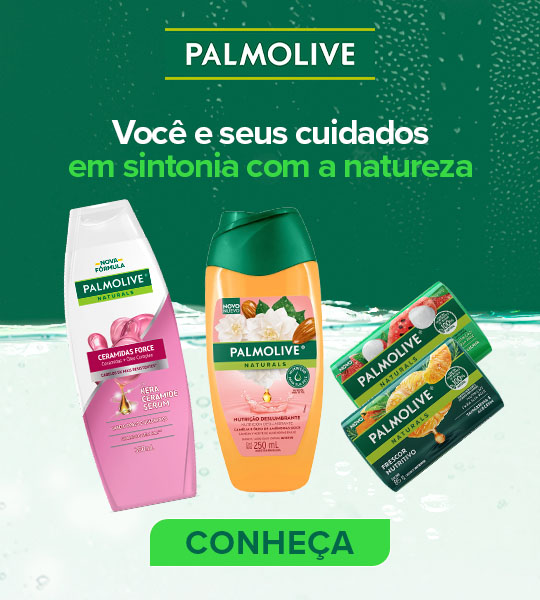 Conheça toda a linha de produtos Palmolive clicando aqui.