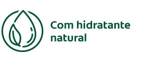 Com hidratante natural