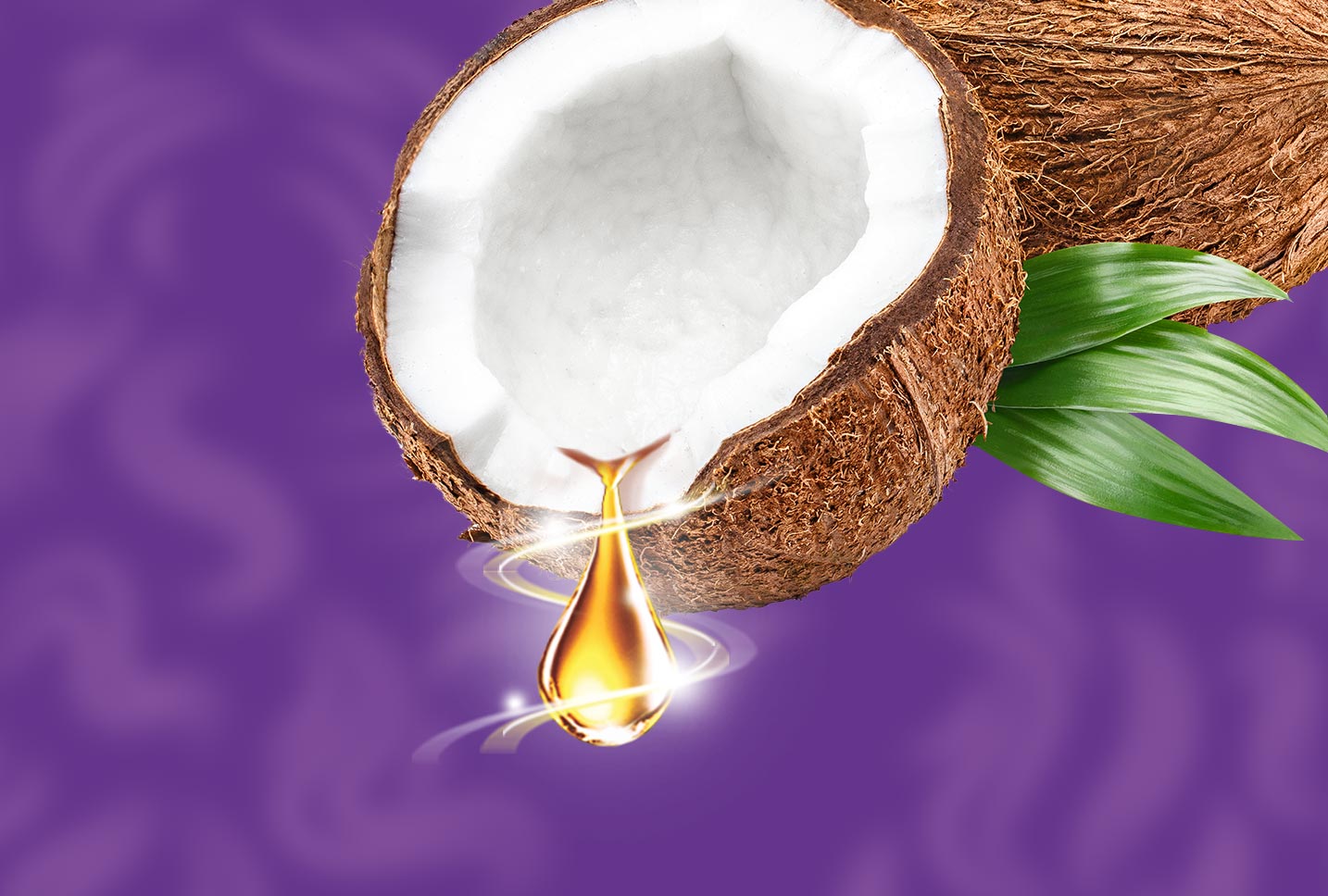 Shampoo Cachos Livres Extrato de Coco detalhes