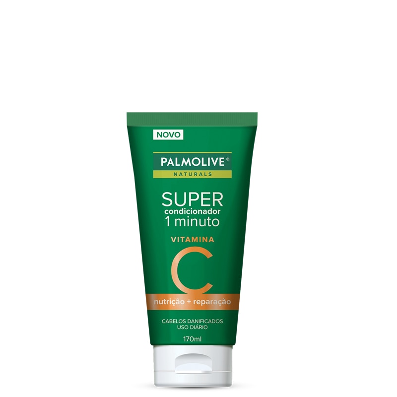 Super Condicionador 1 minuto Vitamina C da frente Super Condicionador 1 minuto Vitamina C da frente
