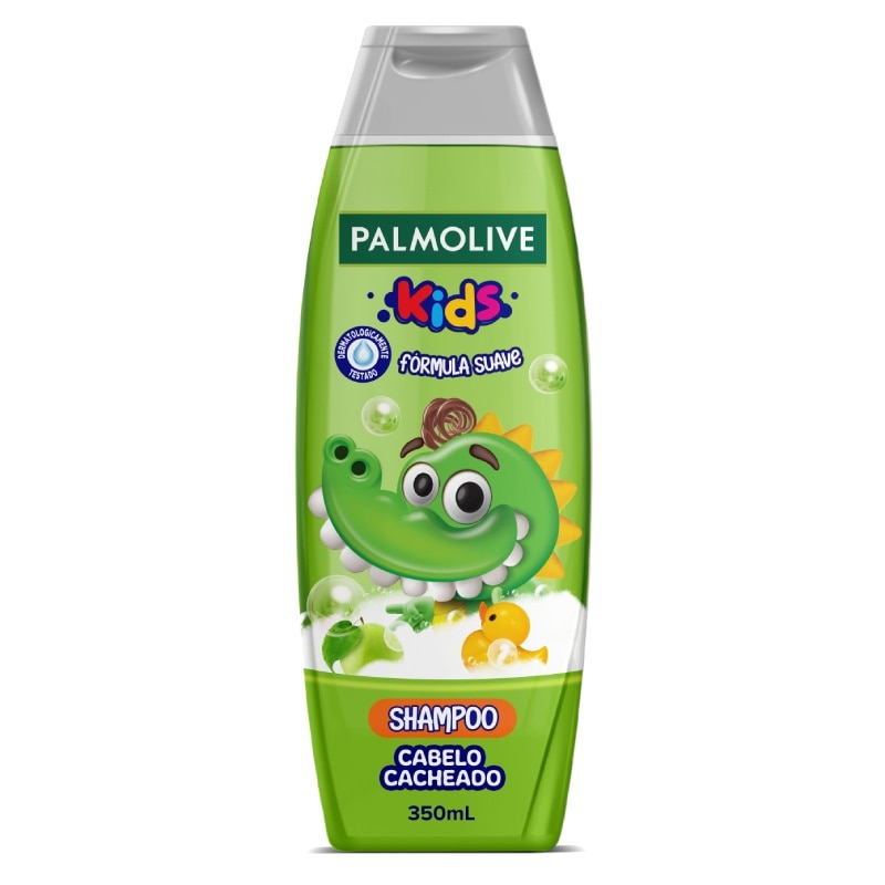 Embalagem do shampoo Palmolive Kids Cabelo Cacheado