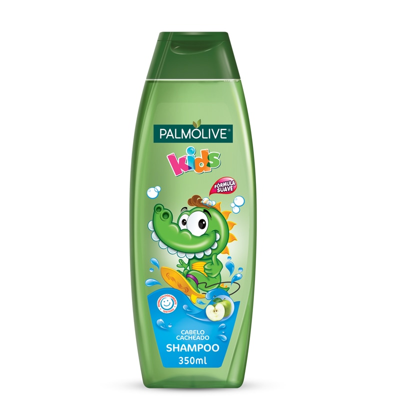 Shampoo para crianças Cabelo Cacheado da frente Shampoo para crianças Cabelo Cacheado da frente