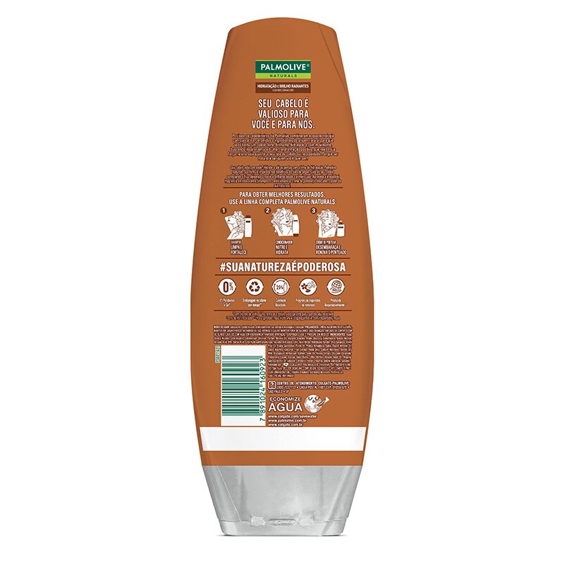 Condicionador Hidratação Luminosa de trás Condicionador Hidratação Luminosa de trás