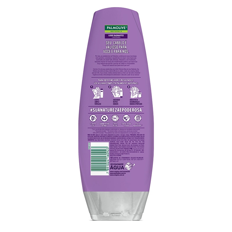 Shampoo Nutri Liss de trás