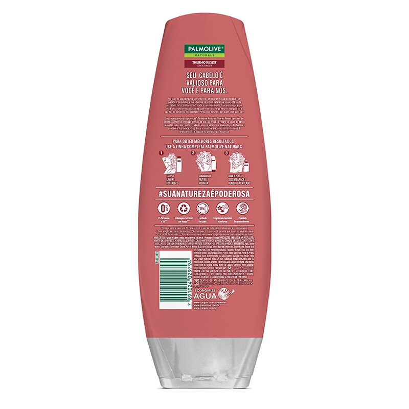 Shampoo Óleo Surpreendente de trás Shampoo Óleo Surpreendente de trás
