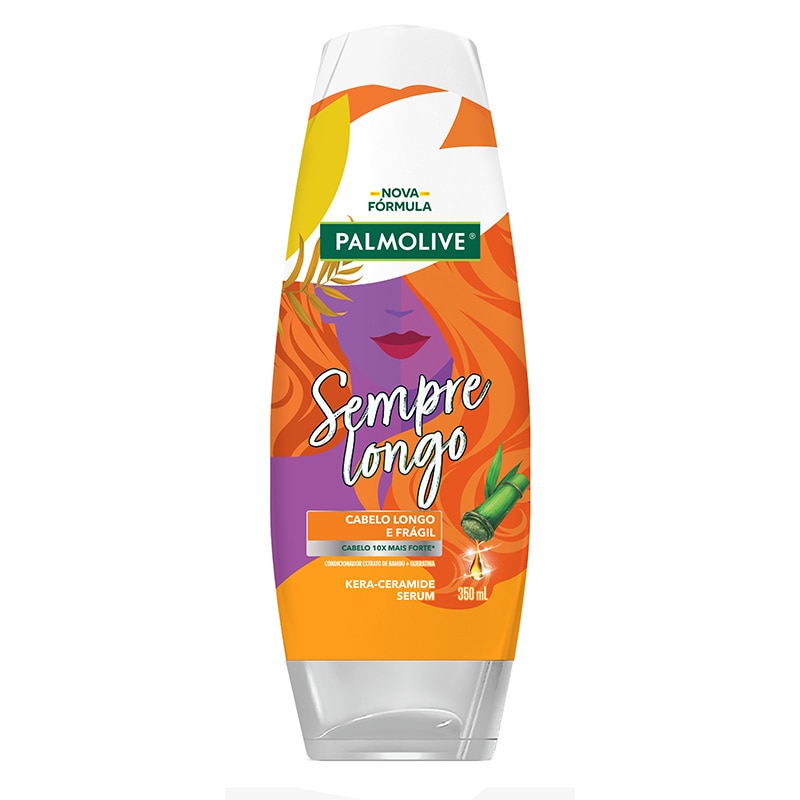 Condicionador Sempre Longo da frente Condicionador Sempre Longo da frente