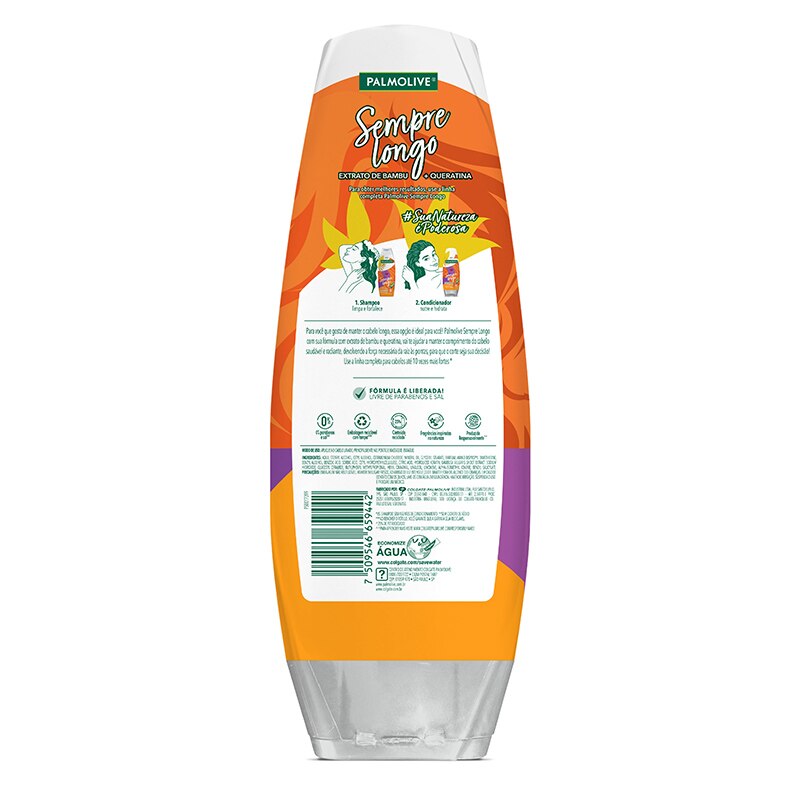 Condicionador Sempre Longo de trás Condicionador Sempre Longo de trás
