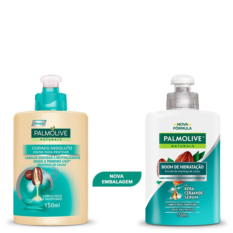 Creme para pentear Cuidado Absoluto de trás Creme para pentear Cuidado Absoluto de trás