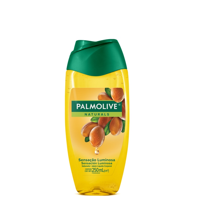 Sabonete líquido Sensação Luminosa Óleo de Argan & Oil complex da frente Sabonete líquido Sensação Luminosa Óleo de Argan & Oil complex da frente