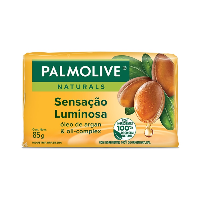 Sabonete Sensação Luminosa Óleo de Argan & Oil complex da frente Sabonete Sensação Luminosa Óleo de Argan & Oil complex da frente