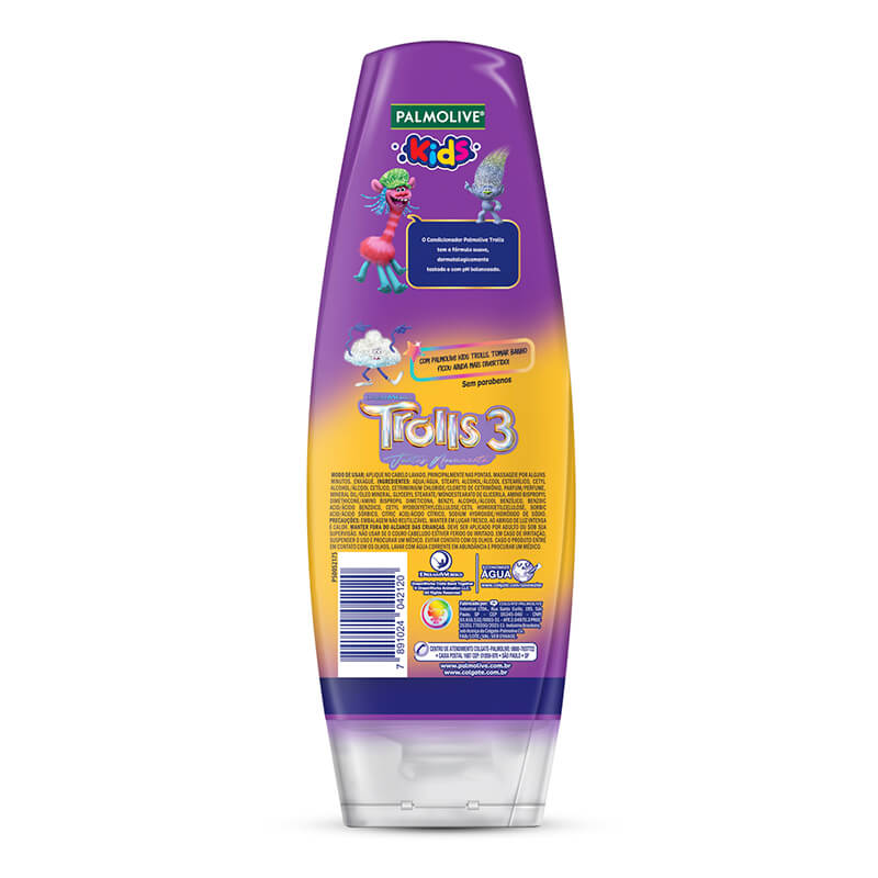 Condicionador Palmolive Kids Trolls Para Cabelo de Criança Condicionador Palmolive Kids Trolls Para Cabelo de Criança