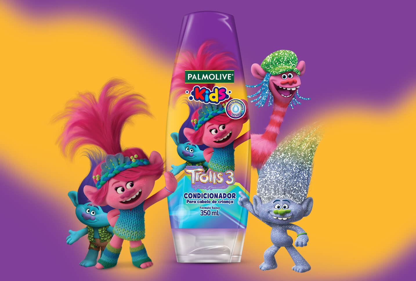 Condicionador Palmolive Kids Trolls Condicionador Palmolive Kids Trolls