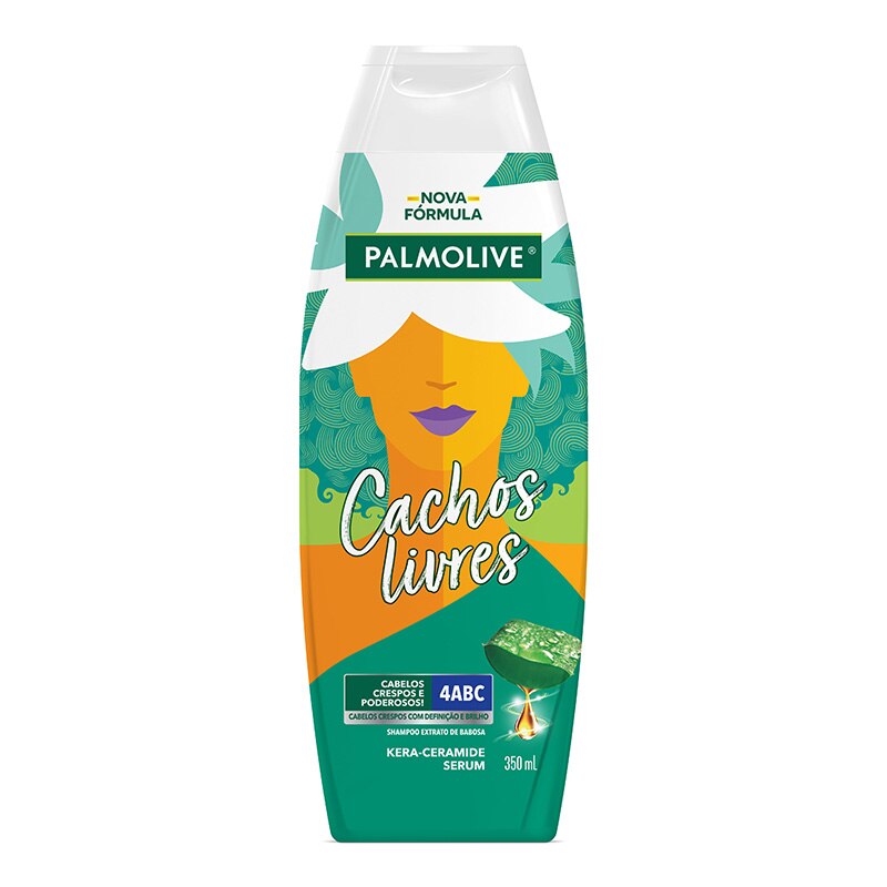 Shampoo Cachos Livres Extrato de Babosa da frente Shampoo Cachos Livres Extrato de Babosa da frente