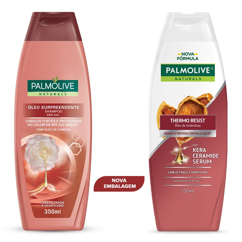 Shampoo Óleo Surpreendente de trás Shampoo Óleo Surpreendente de trás