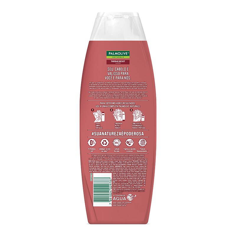 Shampoo Óleo Surpreendente de trás Shampoo Óleo Surpreendente de trás