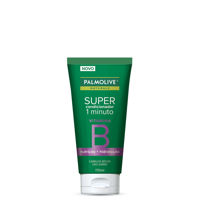 Super Condicionador 1 minuto Vitamina B da frente Super Condicionador 1 minuto Vitamina B da frente